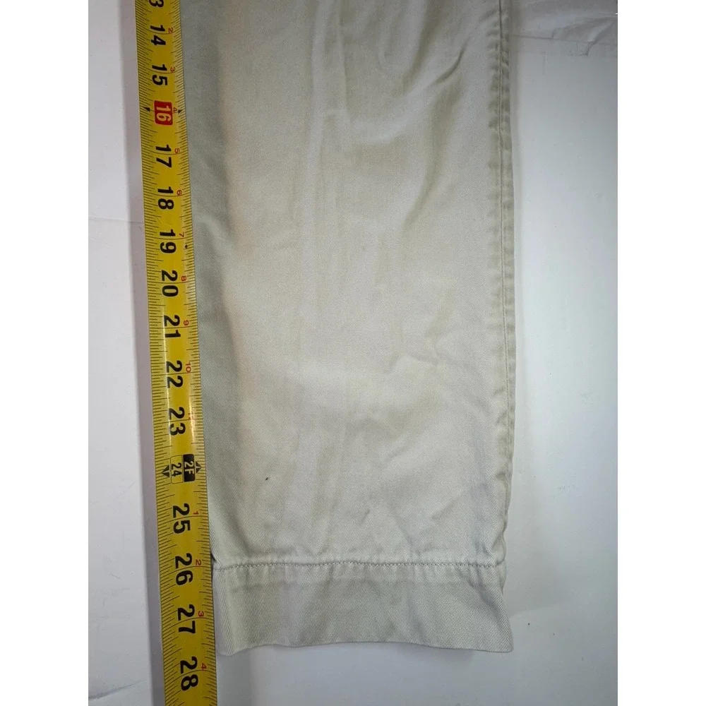 Polo Ralph Lauren Men's Khaki Ethan Pants 30x30 Straight Leg Cotton